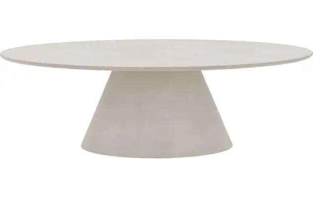 Goossens eettafel stone grijs beton - 8222007-02