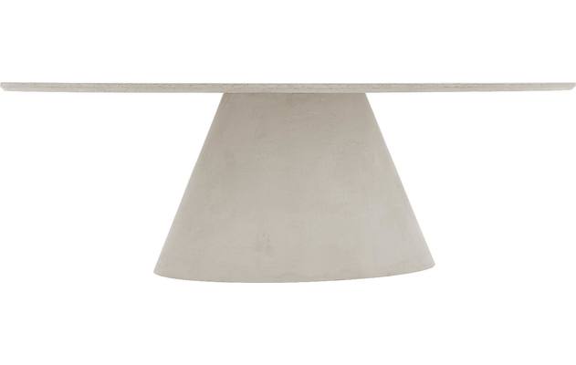 Goossens eettafel stone grijs beton - 8222007-04