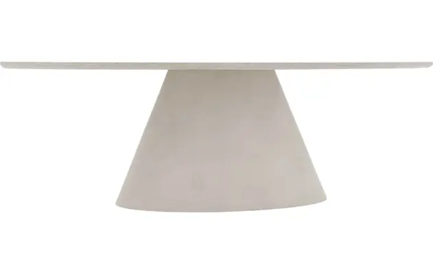 Goossens eettafel stone grijs beton - 8222007-04