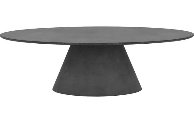 Goossens eettafel stone grijs beton - 8222011-02
