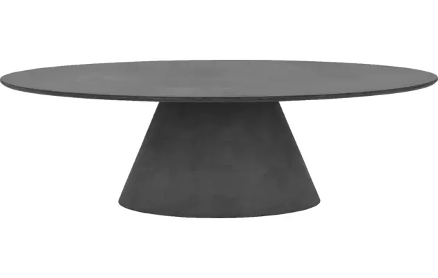 Goossens eettafel stone grijs beton - 8222011-02