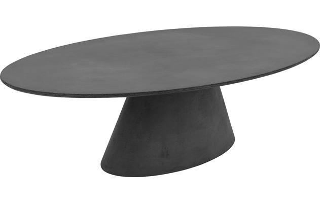 Goossens eettafel stone grijs beton - 8222027-03