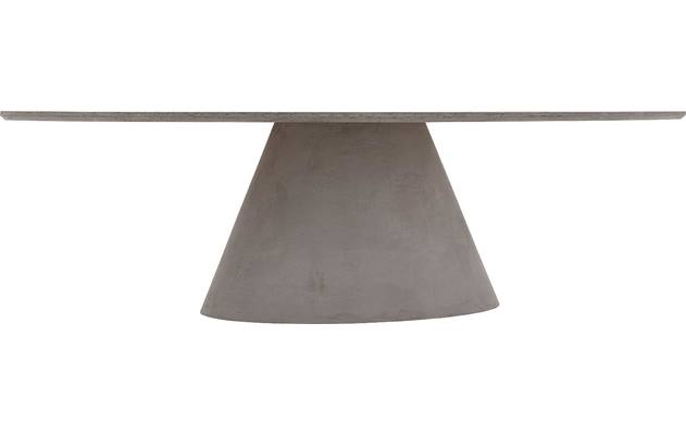 Goossens eettafel stone grijs beton - 8222029-04