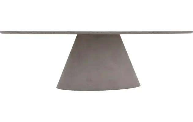 Goossens eettafel stone grijs beton - 8222029-04