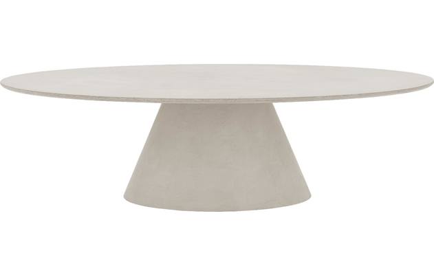 Goossens eettafel stone grijs beton - 8222031-02
