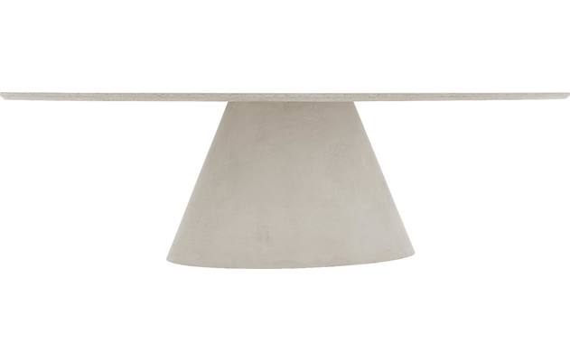 Goossens eettafel stone grijs beton - 8222031-04