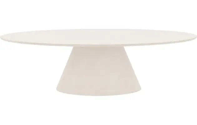Goossens eettafel stone wit beton - 8222033-02