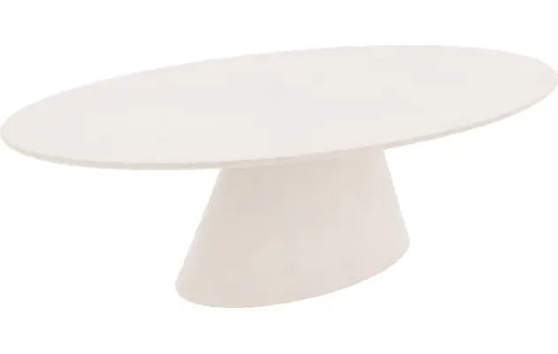 Goossens eettafel stone wit beton - 8222033-03