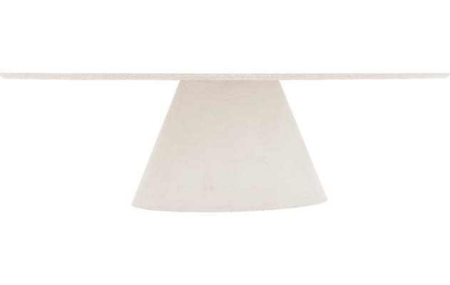 Goossens eettafel stone wit beton - 8222033-04