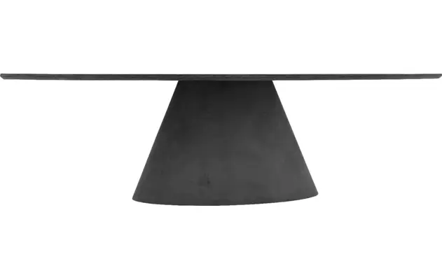 Goossens eettafel stone grijs beton - 8222035-04