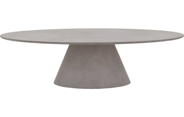 Goossens eettafel stone grijs beton - 8222037-02