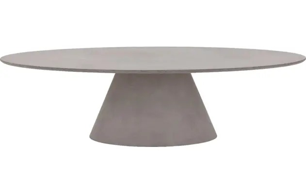 Goossens eettafel stone grijs beton - 8222037-02