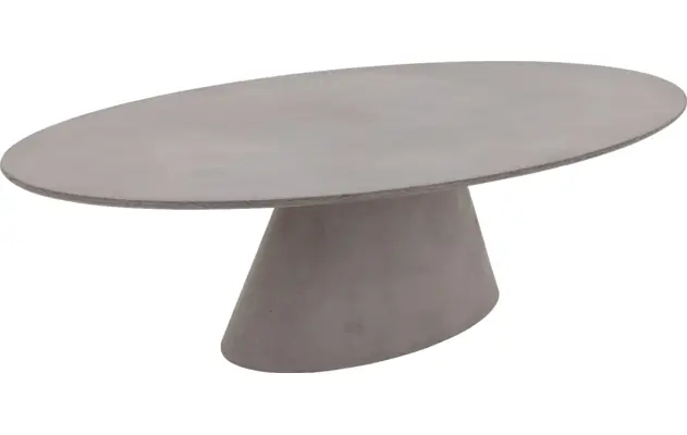 Goossens eettafel stone grijs beton - 8222037-03