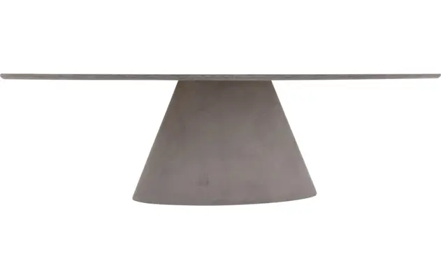 Goossens eettafel stone grijs beton - 8222037-04