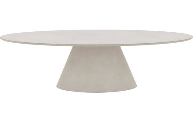 Goossens eettafel stone grijs beton - 8222039-02