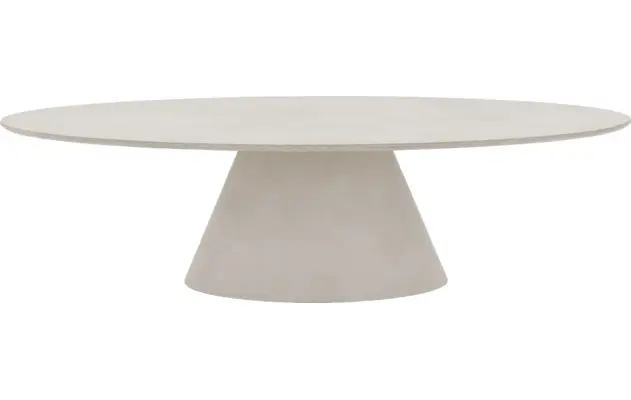 Goossens eettafel stone grijs beton - 8222039-02