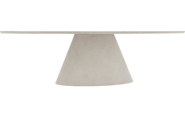 Goossens eettafel stone grijs beton - 8222039-04