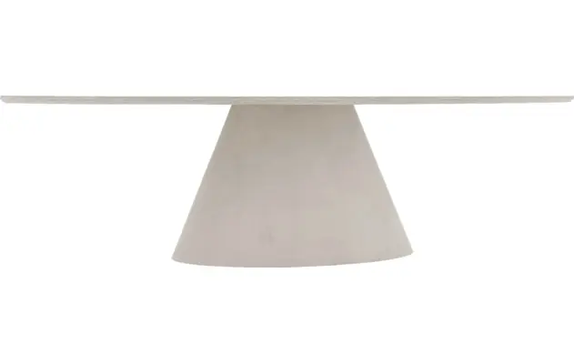Goossens eettafel stone grijs beton - 8222039-04