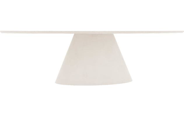Goossens eettafel stone wit beton - 8222041-04