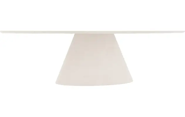 Goossens eettafel stone wit beton - 8222041-04
