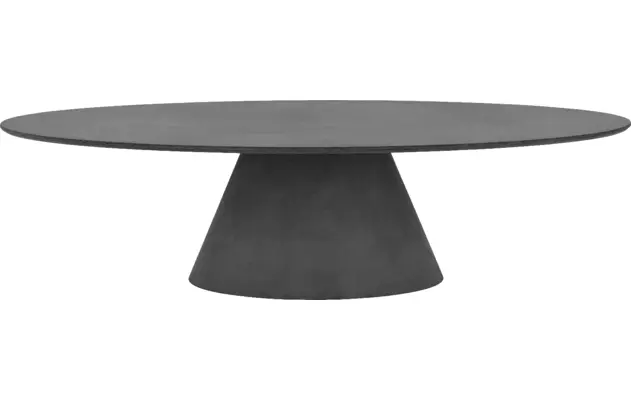 Goossens eettafel stone grijs beton - 8222043-02