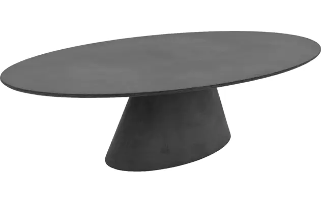 Goossens eettafel stone grijs beton - 8222043-03