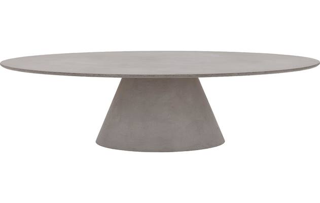Goossens eettafel stone grijs beton - 8222045-02