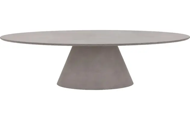 Goossens eettafel stone grijs beton - 8222045-02
