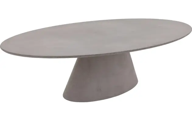 Goossens eettafel stone grijs beton - 8222045-03