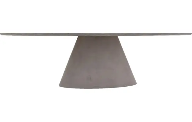 Goossens eettafel stone grijs beton - 8222045-04