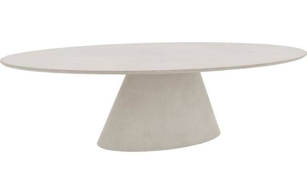 Goossens eettafel stone grijs beton - 8222047-01