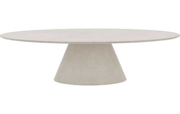 Goossens eettafel stone grijs beton - 8222047-02