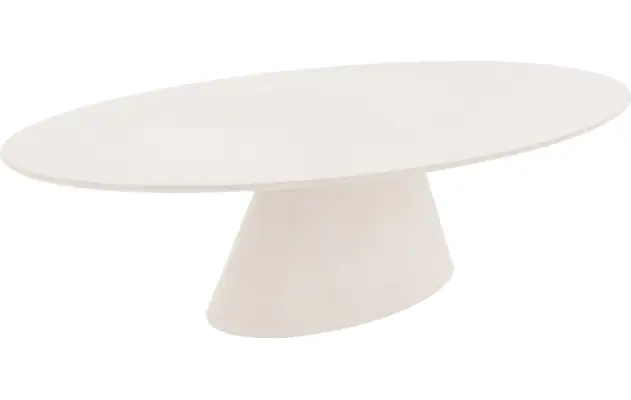 Goossens eettafel stone wit beton - 8222049-03