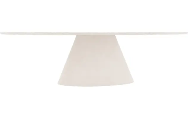 Goossens eettafel stone wit beton - 8222049-04