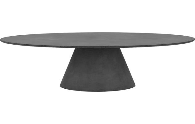 Goossens eettafel stone grijs beton - 8222051-02
