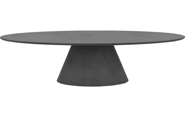 Goossens eettafel stone grijs beton - 8222051-02