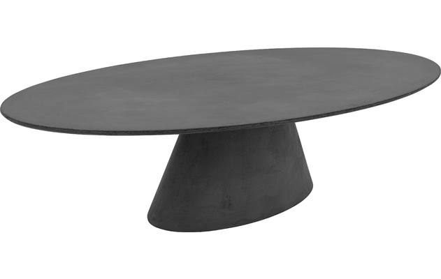Goossens eettafel stone grijs beton - 8222051-03