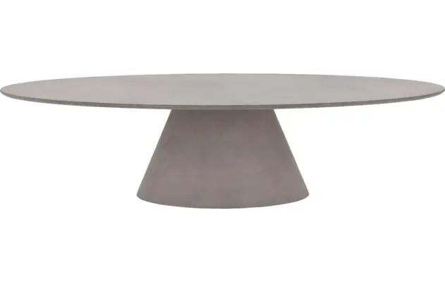 Goossens eettafel stone grijs beton - 8222053-02