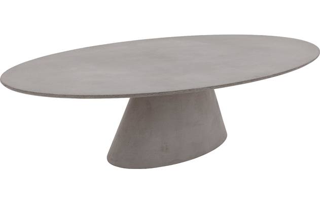 Goossens eettafel stone grijs beton - 8222053-03