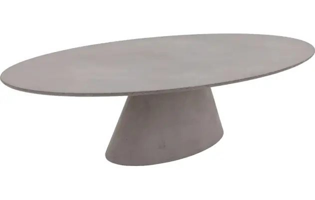 Goossens eettafel stone grijs beton - 8222053-03