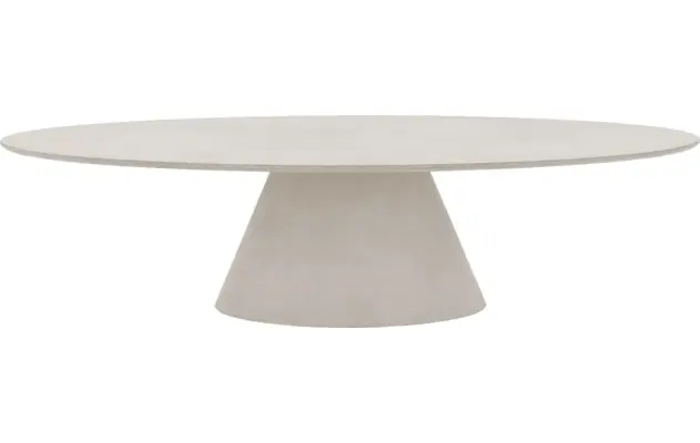 Goossens eettafel stone grijs beton - 8222055-02