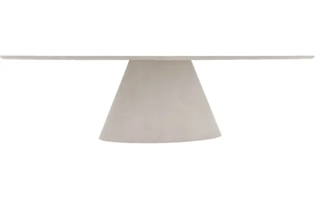 Goossens eettafel stone grijs beton - 8222055-04