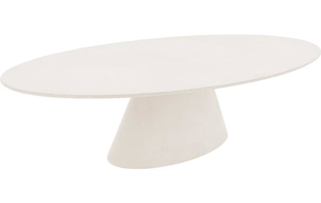 Goossens eettafel stone wit beton - 8222057-03