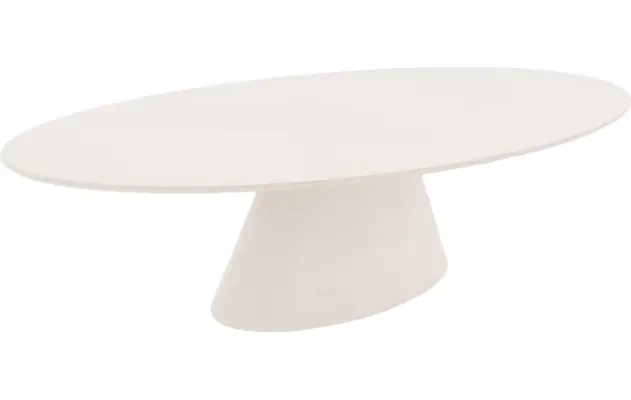 Goossens eettafel stone wit beton - 8222057-03