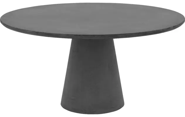 Goossens eettafel stone grijs beton - 8222083-01