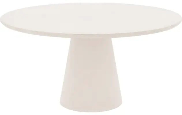 Goossens eettafel stone wit beton - 8222089-01