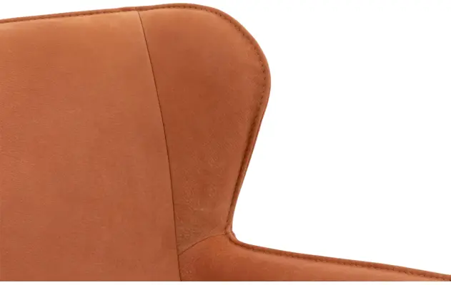 Goossens excellent eetkamerstoel leogang bruin leer - 8222219-08