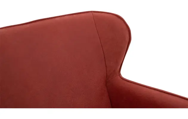 Goossens excellent eetkamerstoel leogang rood leer - 8222222-06