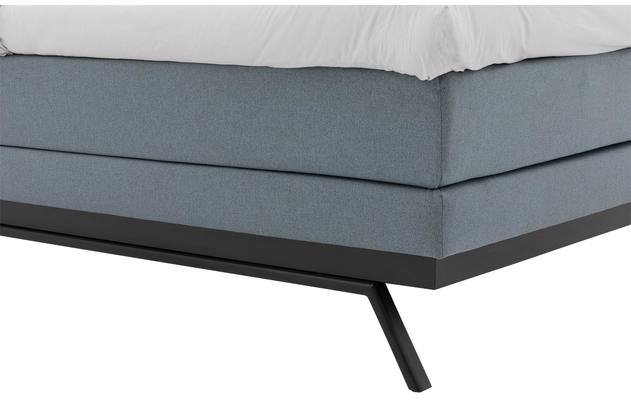 Goossens boxspring compleet avance slow compleet blauw stof - 8222330-06