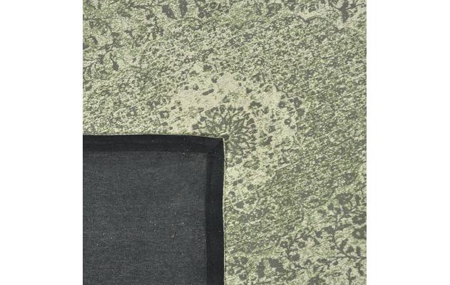 Goossens basic vloerkleed canto groen katoen - 8222335-04